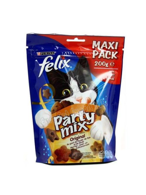 FELIX Party Mix Original - Ízletes jutalomfalat macskáknak 200g