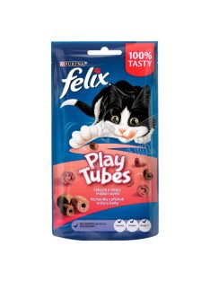   Felix Play Tubes macska jutalomfalat pulyka és sonka ízesítéssel 50g