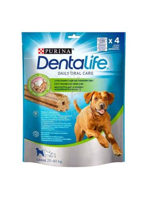 DENTALIFE Large 5x142g - fogápoló rágó jutalomfalat (25-40kg kutyák számára)