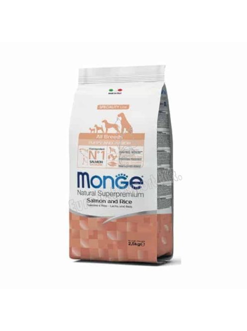 MONGE All Breeds Puppy & Junior Lazac 2,5kg