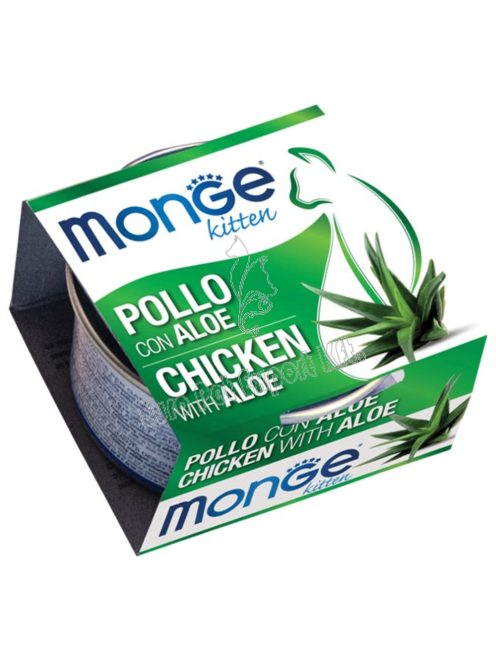 Monge Cat Kitten Csirke-Aloe 80g Csirke-Aloe 80g