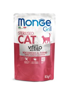 Monge Cat Grill Alutasak Borjú zselében 85g