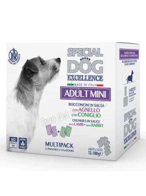 SPECIAL DOG Excellence Multipack Adult Mini – bárány és nyúl 12x100g