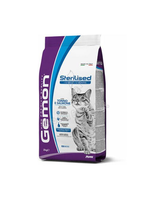 GEMON CAT DRY ADULT 2KG STERIL TONHAL