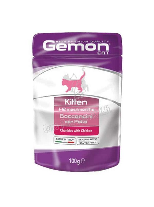 GEMON CAT Alutasakos Kitten Csirkés 100g