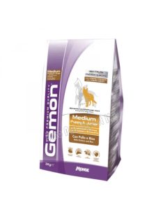 Gemon Dog Medium Puppy & Junior Csirke és rizs 3kg