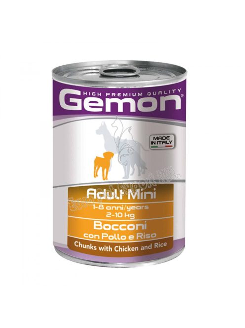 Gemon Dog Konzerv Mini Csirke és rizs 415g