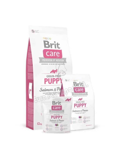 Brit Care PUPPY Gabonamentes lazac és burgonya 3kg