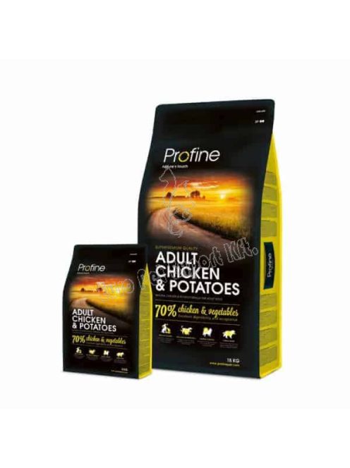 PROFINE ADULT CSIRKE-BURGONYA 15KG